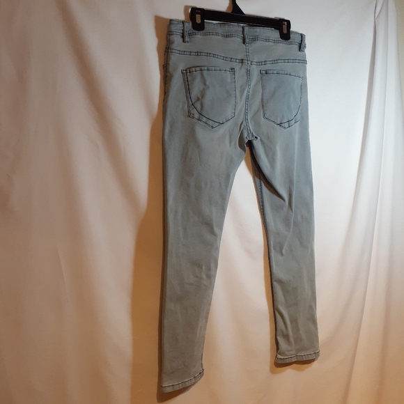 Paper Denim & Cloth Grey Blue women's 34 Vintage - Picture 10 of 16